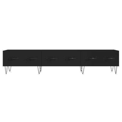 TV-Schrank Schwarz 150x36x30 cm Holzwerkstoff - Pazzar.ch