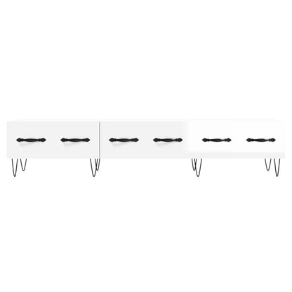 TV-Schrank Hochglanz-Weiß 150x36x30 cm Holzwerkstoff - Pazzar.ch
