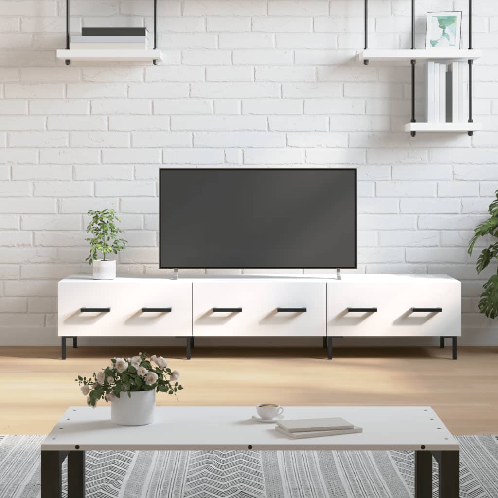 TV-Schrank Weiß 150x36x30 cm Holzwerkstoff - Pazzar.ch