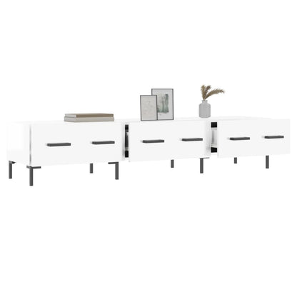 TV-Schrank Hochglanz-Weiß 150x36x30 cm Holzwerkstoff - Pazzar.ch