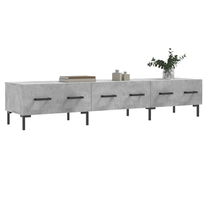 TV-Schrank Betongrau 150x36x30 cm Holzwerkstoff - Pazzar.ch