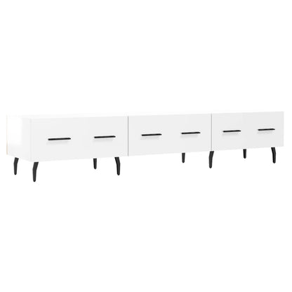 TV-Schrank Hochglanz-Weiß 150x36x30 cm Holzwerkstoff - Pazzar.ch