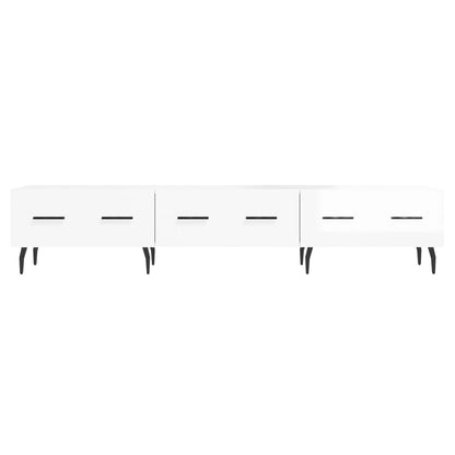 TV-Schrank Hochglanz-Weiß 150x36x30 cm Holzwerkstoff - Pazzar.ch