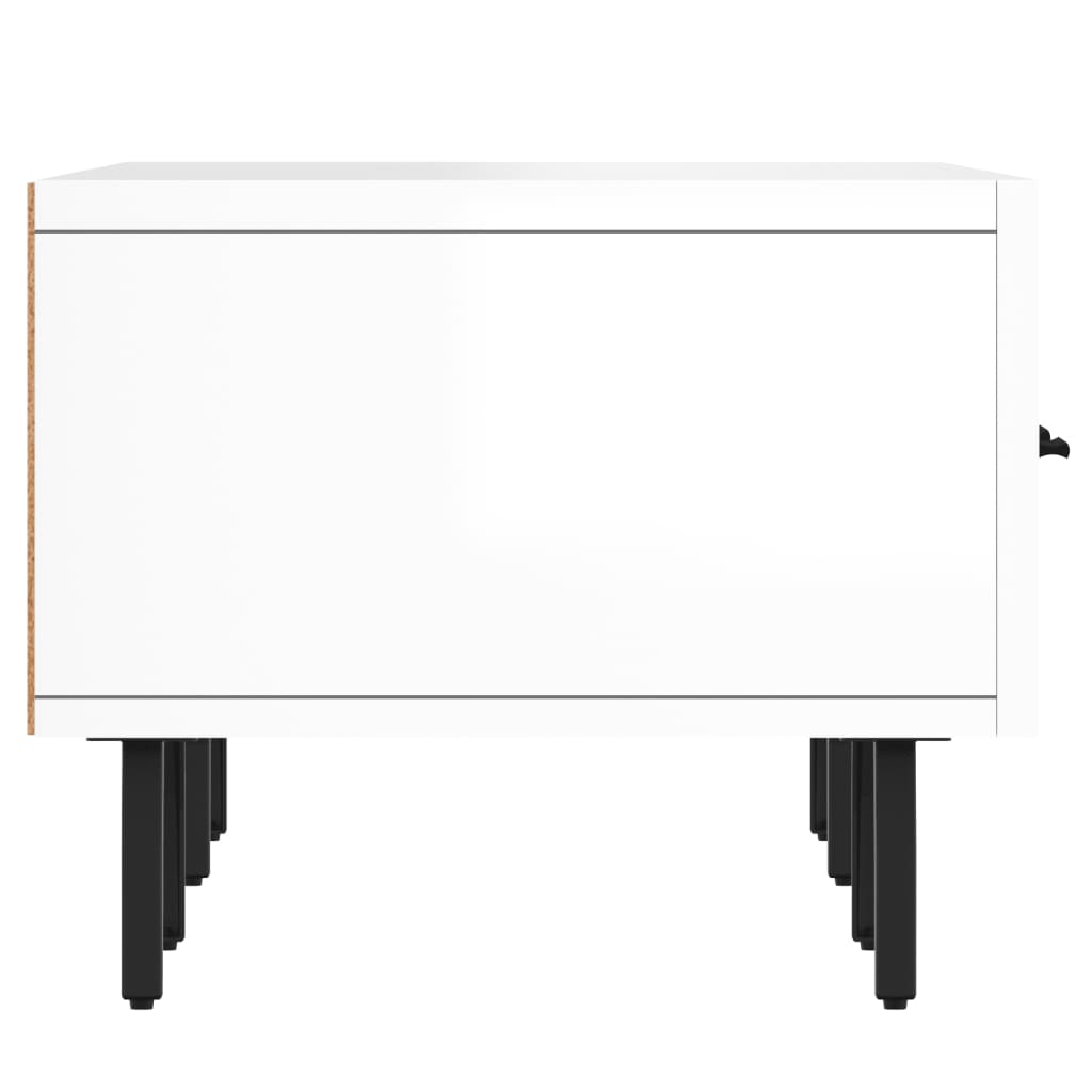 TV-Schrank Hochglanz-Weiß 150x36x30 cm Holzwerkstoff - Pazzar.ch