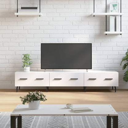 TV-Schrank Hochglanz-Weiß 150x36x30 cm Holzwerkstoff - Pazzar.ch