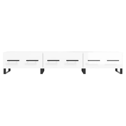 TV-Schrank Hochglanz-Weiß 150x36x30 cm Holzwerkstoff - Pazzar.ch