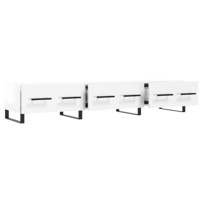 TV-Schrank Hochglanz-Weiß 150x36x30 cm Holzwerkstoff - Pazzar.ch