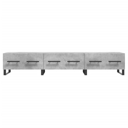 TV-Schrank Betongrau 150x36x30 cm Holzwerkstoff - Pazzar.ch