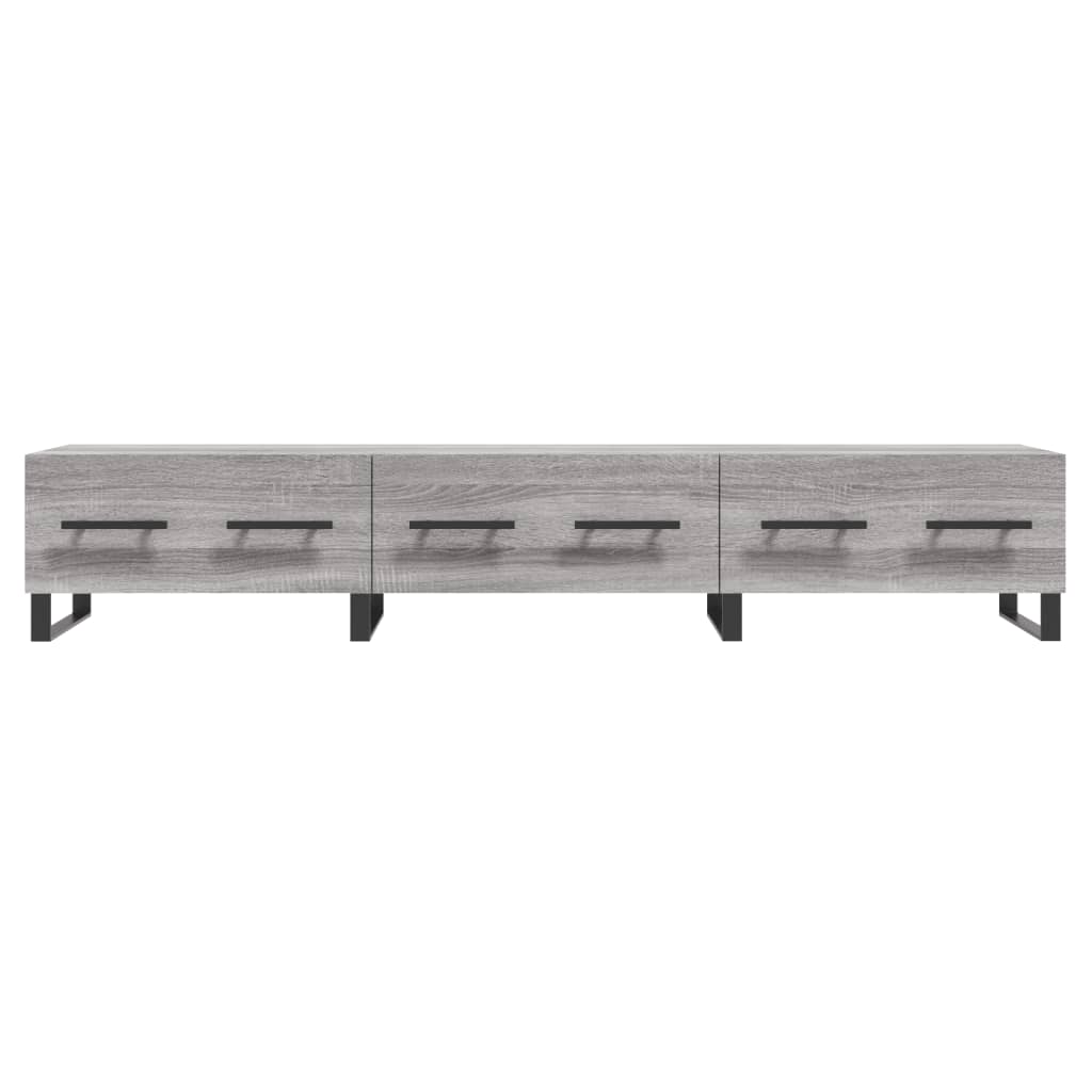 TV-Schrank Grau Sonoma 150x36x30 cm Holzwerkstoff - Pazzar.ch