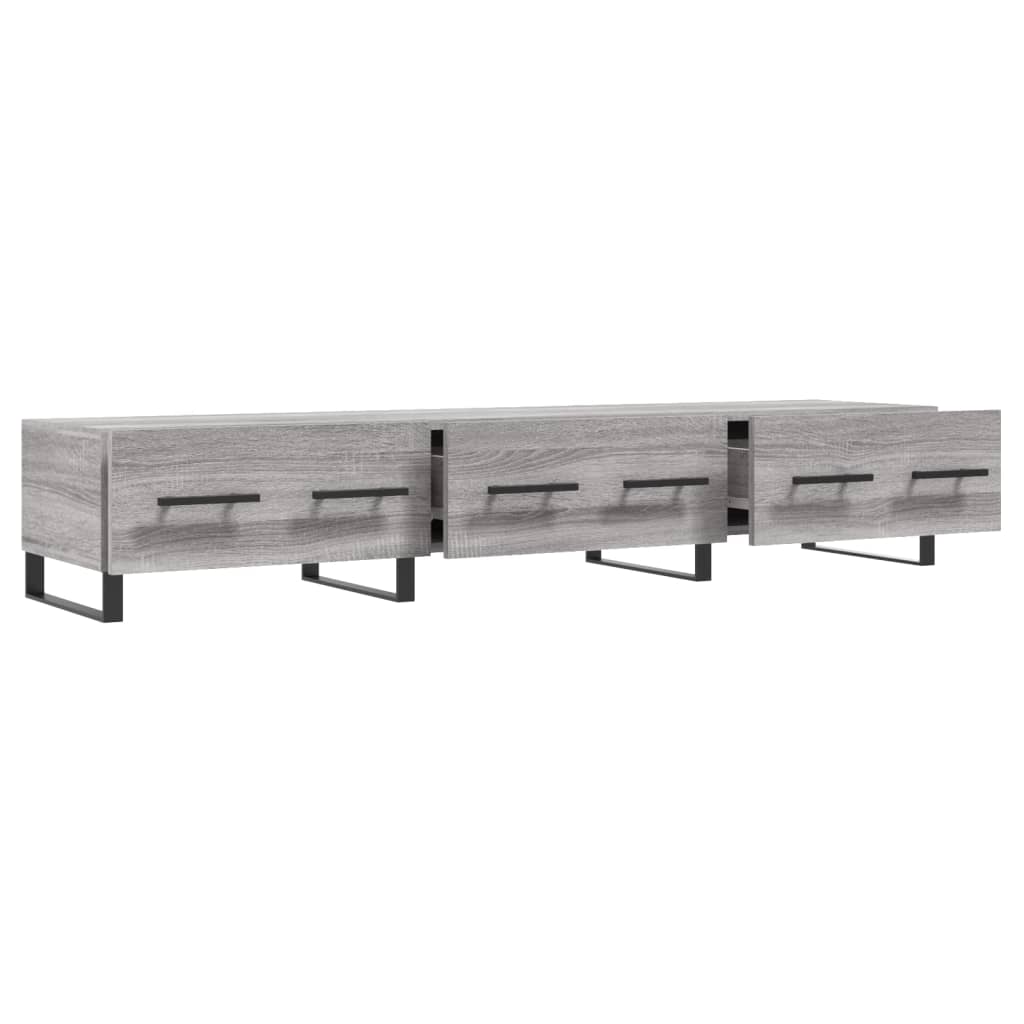 TV-Schrank Grau Sonoma 150x36x30 cm Holzwerkstoff - Pazzar.ch