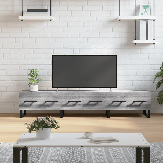 TV-Schrank Grau Sonoma 150x36x30 cm Holzwerkstoff - Pazzar.ch