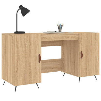 Schreibtisch Sonoma-Eiche 140x50x75 cm Holzwerkstoff - Pazzar.ch