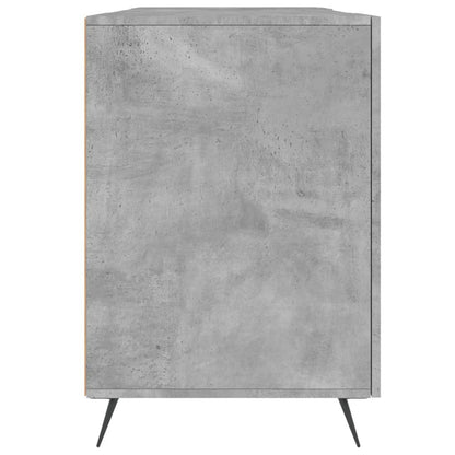 Schreibtisch Betongrau 140x50x75 cm Holzwerkstoff - Pazzar.ch