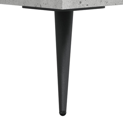 Schreibtisch Betongrau 140x50x75 cm Holzwerkstoff - Pazzar.ch