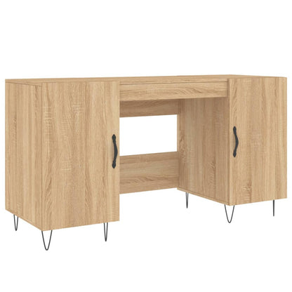 Schreibtisch Sonoma-Eiche 140x50x75 cm Holzwerkstoff - Pazzar.ch