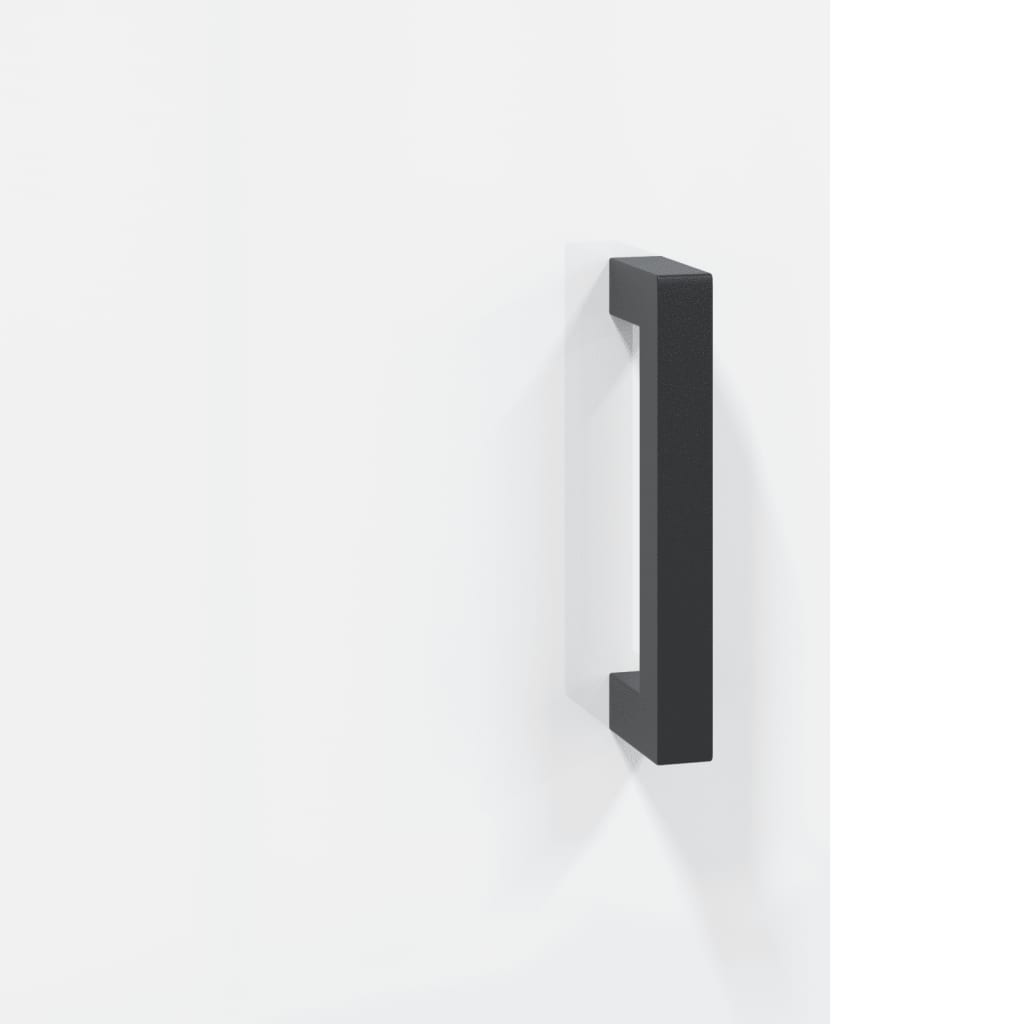 Schreibtisch Hochglanz-Weiß 140x50x75 cm Holzwerkstoff - Pazzar.ch
