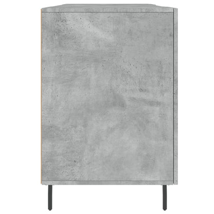 Schreibtisch Betongrau 140x50x75 cm Holzwerkstoff - Pazzar.ch
