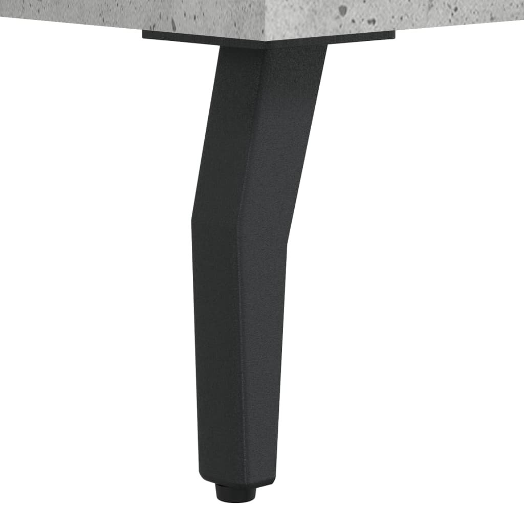 Schreibtisch Betongrau 140x50x75 cm Holzwerkstoff - Pazzar.ch