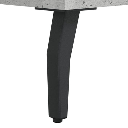 Schreibtisch Betongrau 140x50x75 cm Holzwerkstoff - Pazzar.ch