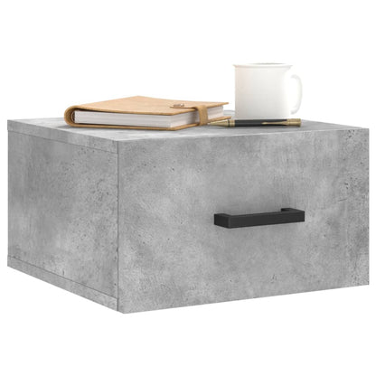 Wand-Nachttisch Betongrau 35x35x20 cm - Pazzar.ch