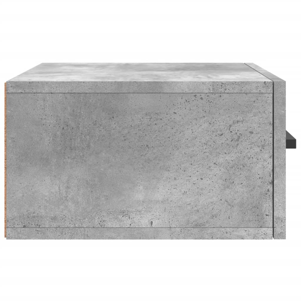 Wand-Nachttisch Betongrau 35x35x20 cm - Pazzar.ch