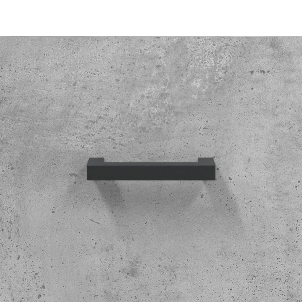 Wand-Nachttische 2 Stk. Betongrau 35x35x20 cm - Pazzar.ch