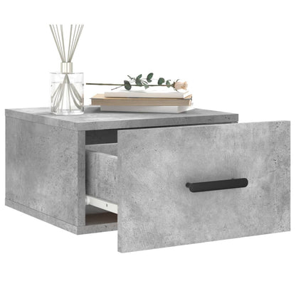 Wand-Nachttische 2 Stk. Betongrau 35x35x20 cm - Pazzar.ch