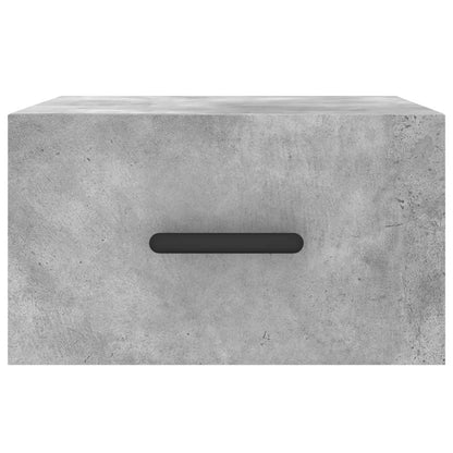Wand-Nachttische 2 Stk. Betongrau 35x35x20 cm - Pazzar.ch