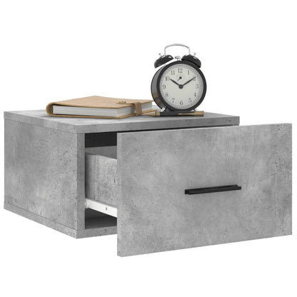 Wand-Nachttische 2 Stk. Betongrau 35x35x20 cm - Pazzar.ch