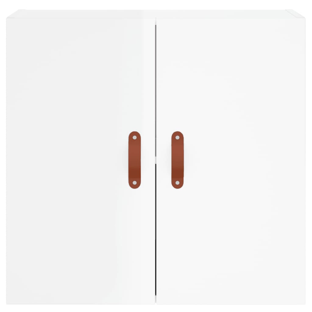 Wandschrank Hochglanz-Weiß 60x31x60 cm Holzwerkstoff - Pazzar.ch