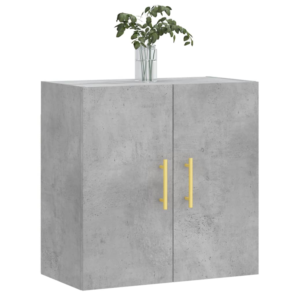Wandschrank Betongrau 60x31x60 cm Holzwerkstoff - Pazzar.ch