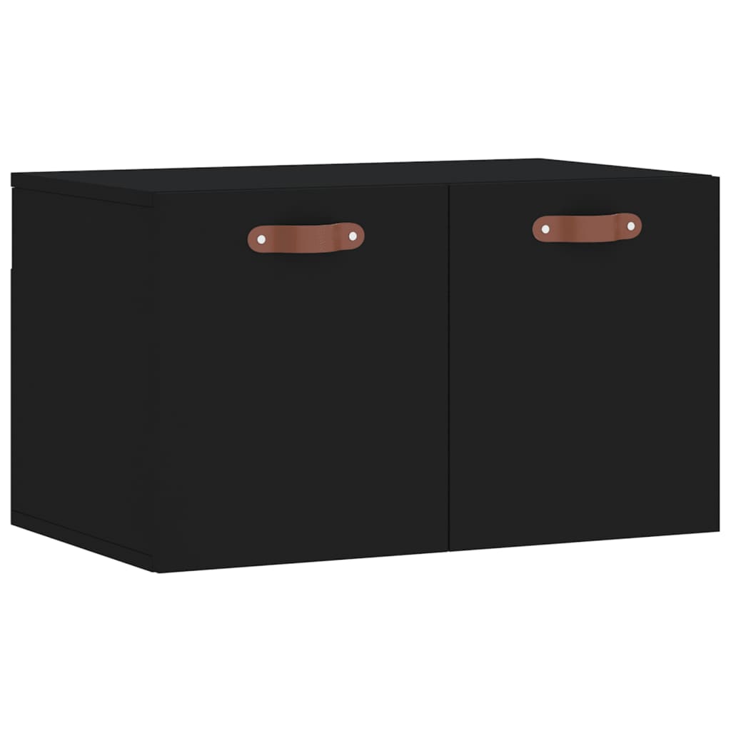 Wandschrank Schwarz 60x36,5x35 cm Holzwerkstoff - Pazzar.ch