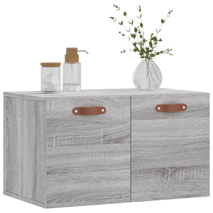 Wandschrank Grau Sonoma 60x36,5x35 cm Holzwerkstoff - Pazzar.ch