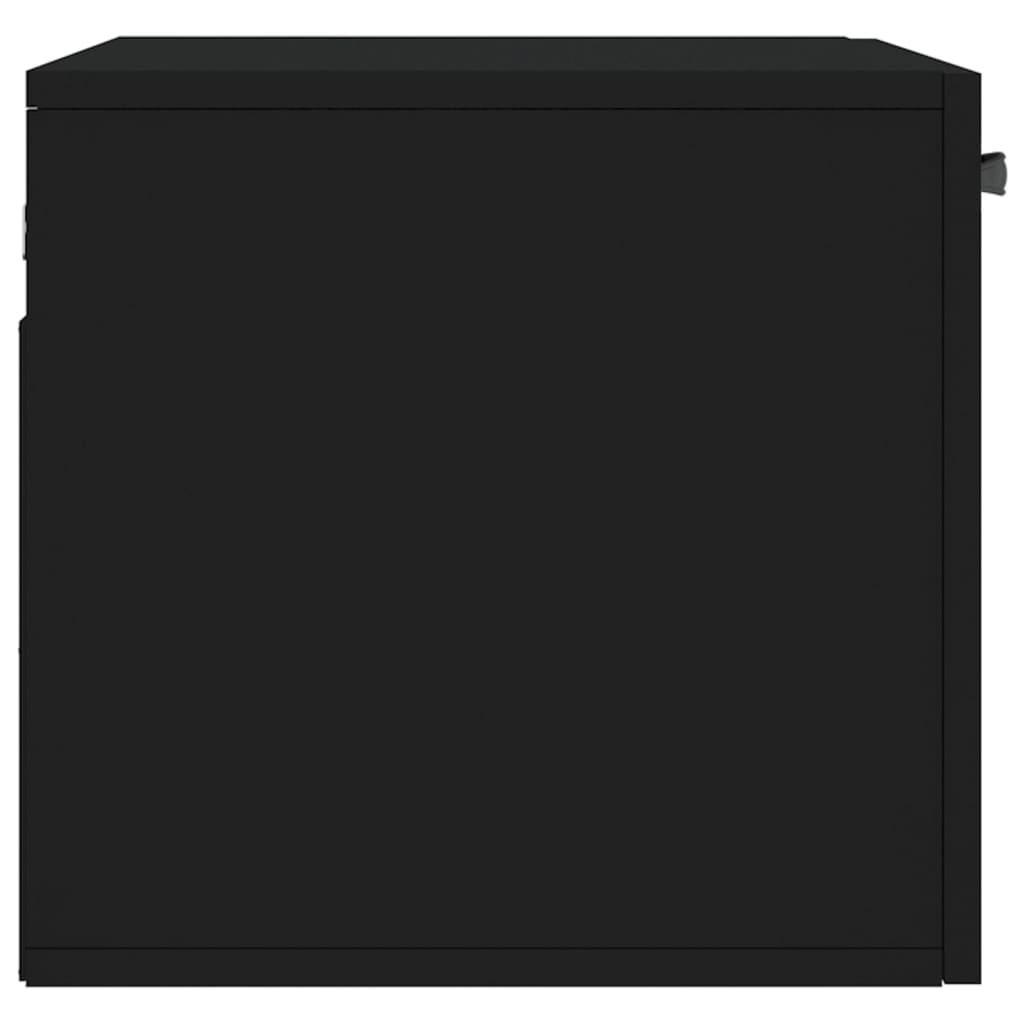Wandschrank Schwarz 60x36,5x35 cm Holzwerkstoff - Pazzar.ch