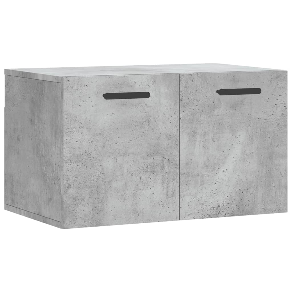 Wandschrank Betongrau 60x36,5x35 cm Holzwerkstoff - Pazzar.ch