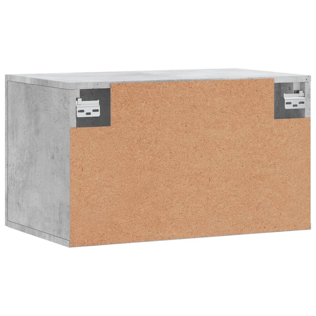 Wandschrank Betongrau 60x36,5x35 cm Holzwerkstoff - Pazzar.ch