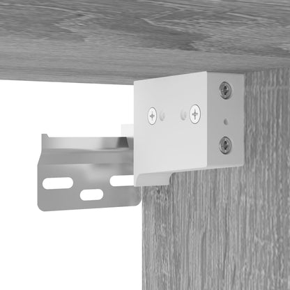 Wandschrank Grau Sonoma 60x36,5x35 cm Holzwerkstoff - Pazzar.ch