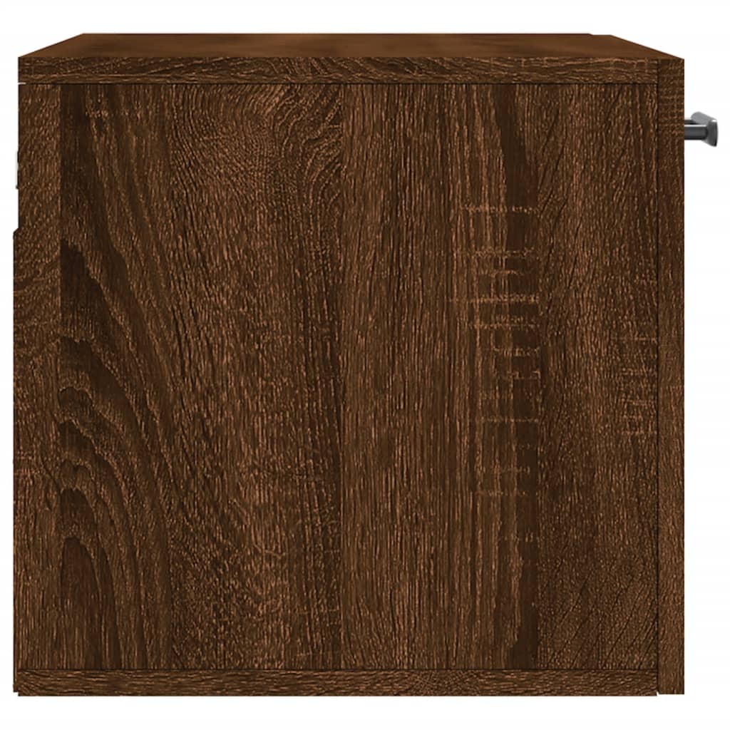Wandschrank Braun Eichen-Optik 60x36,5x35cm Holzwerkstoff - Pazzar.ch