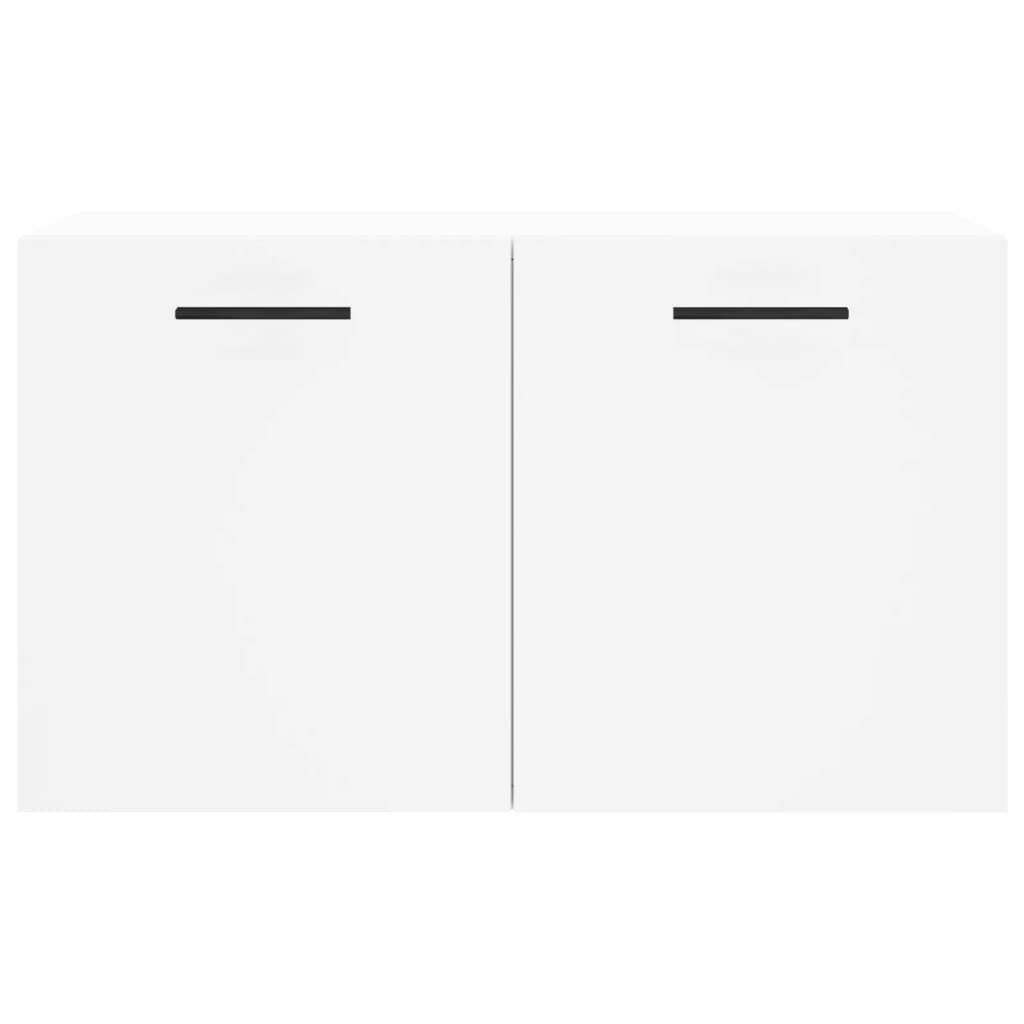 Wandschrank Weiß 60x36,5x35 cm Holzwerkstoff - Pazzar.ch
