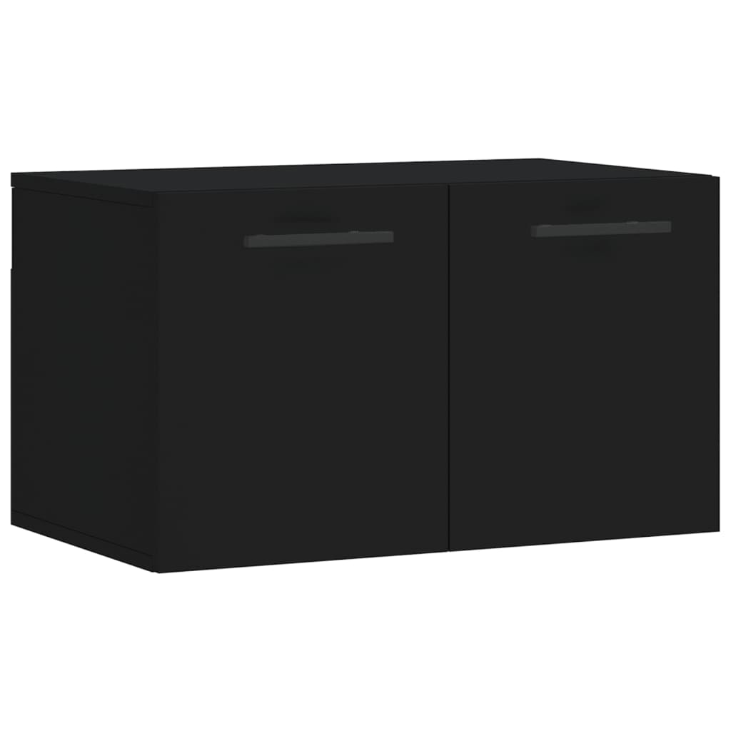 Wandschrank Schwarz 60x36,5x35 cm Holzwerkstoff - Pazzar.ch