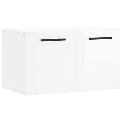 Wandschrank Hochglanz-Weiß 60x36,5x35 cm Holzwerkstoff - Pazzar.ch