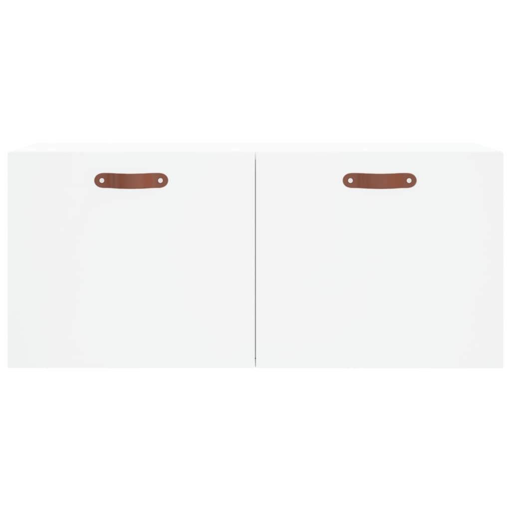 Wandschrank Weiß 80x36,5x35 cm Holzwerkstoff - Pazzar.ch