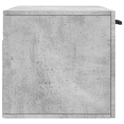 Wandschrank Betongrau 80x36,5x35 cm Holzwerkstoff - Pazzar.ch
