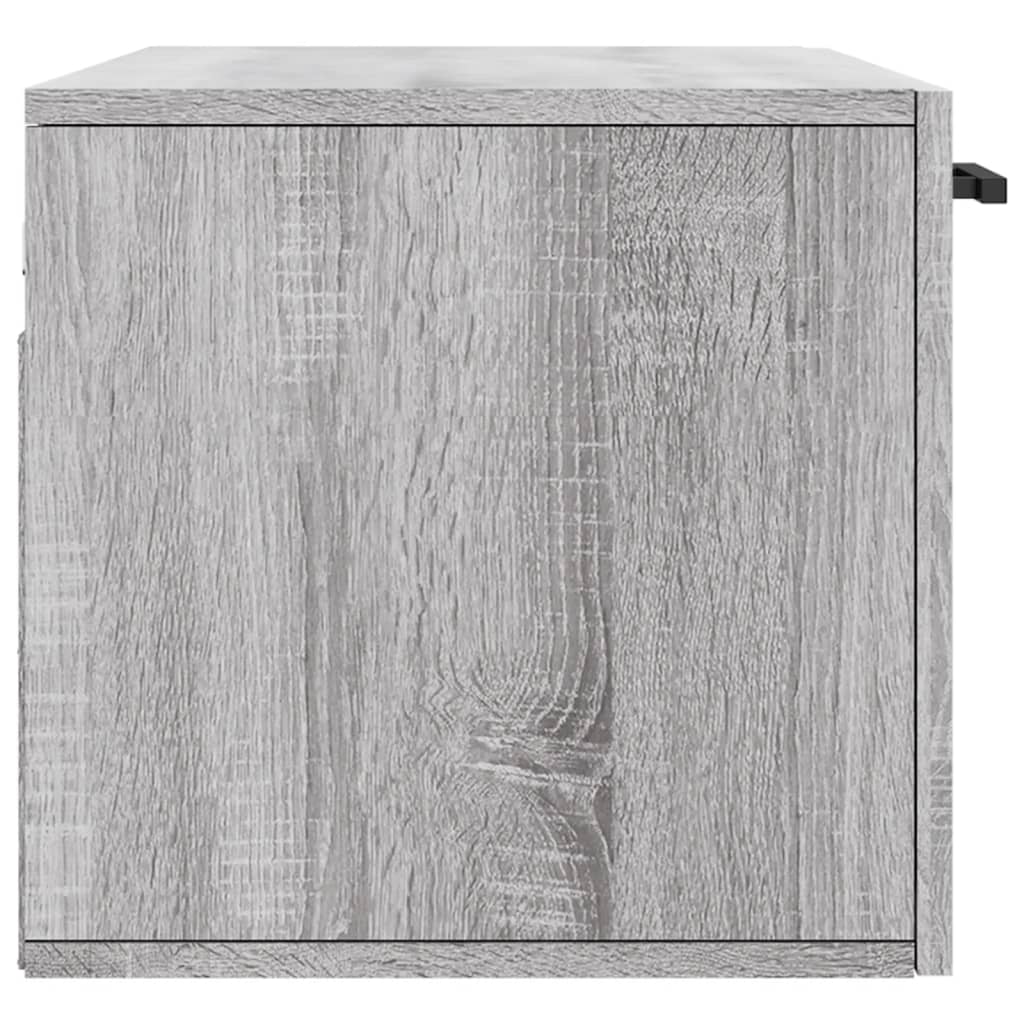 Wandschrank Grau Sonoma 80x36,5x35 cm Holzwerkstoff - Pazzar.ch