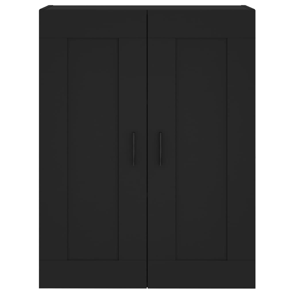 Wandschrank Schwarz 69,5x34x90 cm Holzwerkstoff - Pazzar.ch