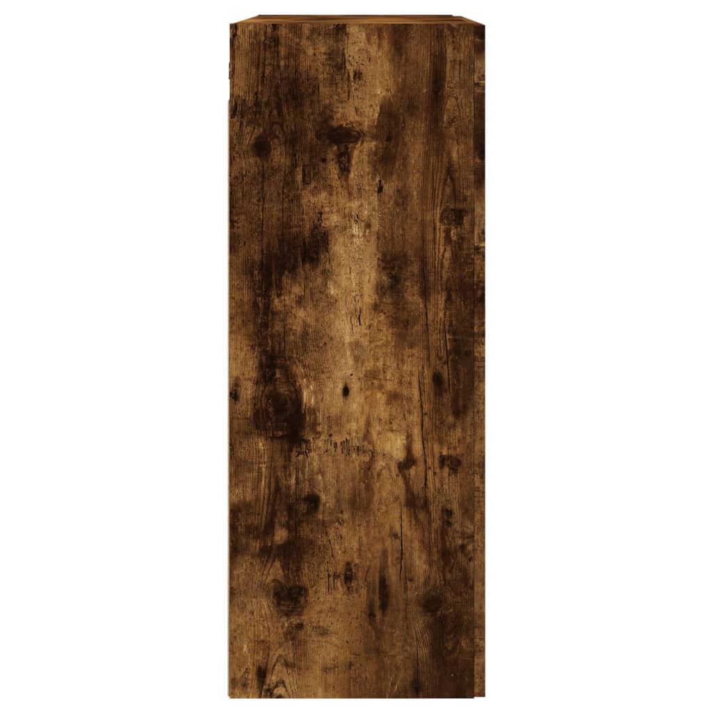 Wandschrank Räuchereiche 69,5x34x90 cm Holzwerkstoff - Pazzar.ch