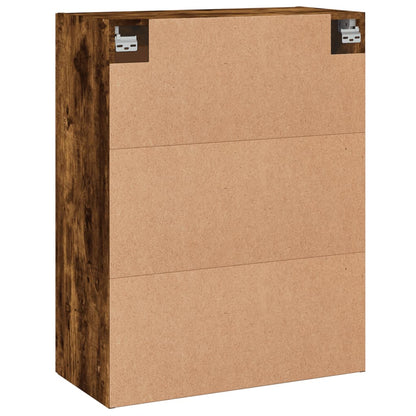 Wandschrank Räuchereiche 69,5x34x90 cm Holzwerkstoff - Pazzar.ch