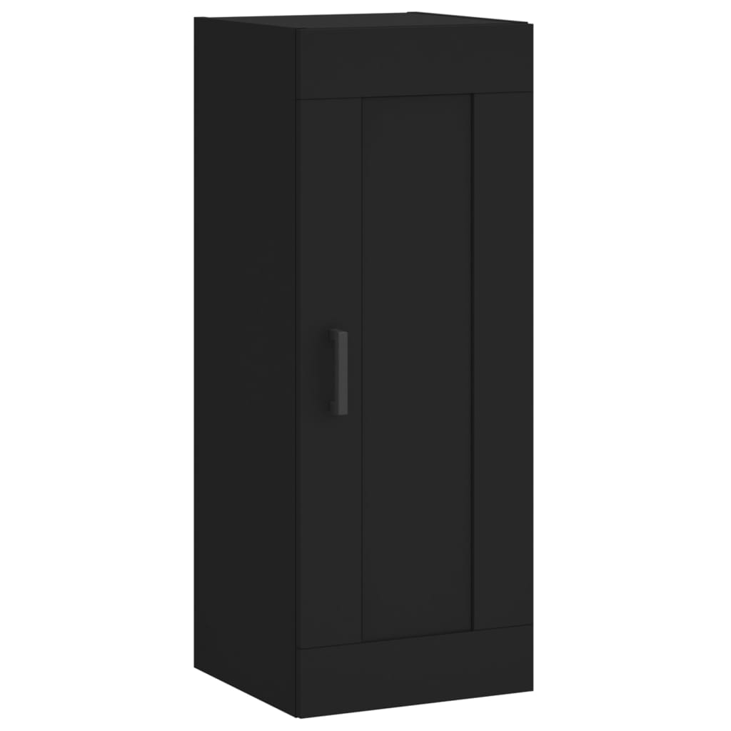 Wandschrank Schwarz 34,5x34x90 cm Holzwerkstoff - Pazzar.ch