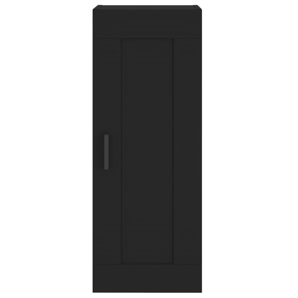 Wandschrank Schwarz 34,5x34x90 cm Holzwerkstoff - Pazzar.ch