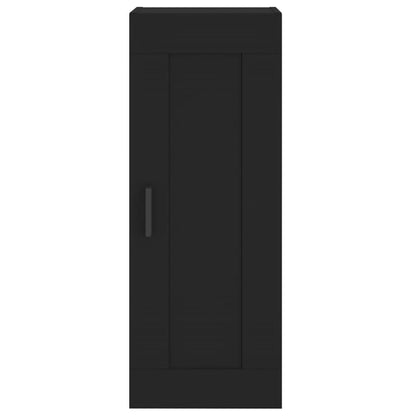 Wandschrank Schwarz 34,5x34x90 cm Holzwerkstoff - Pazzar.ch